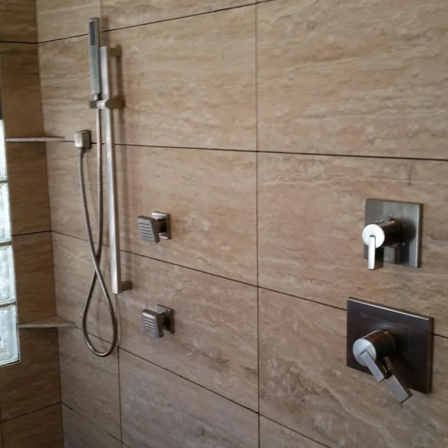Shower fixture installation for Gas Line Repair in Unionville